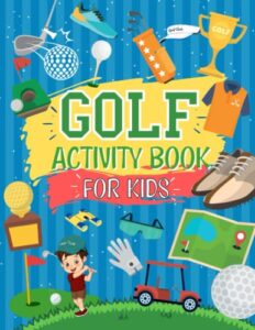 Image:Golf Activity Book For Kids. Children’s golf books of activity