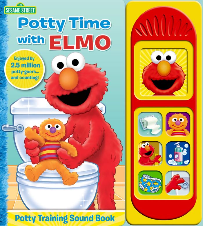 Image: Potty Time with Elmo.Top rated Potty Training Sound Book