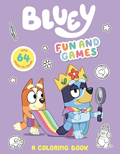 Bluey: Fun and Games by Penguin Young Readers Licenses. book for kids about dog