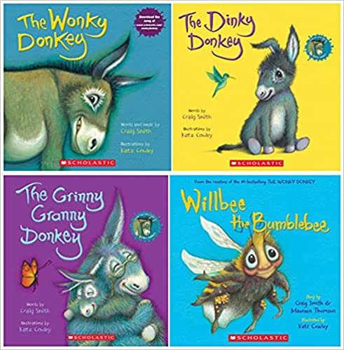 Donkey series by Craig Smith. best Funny children's books