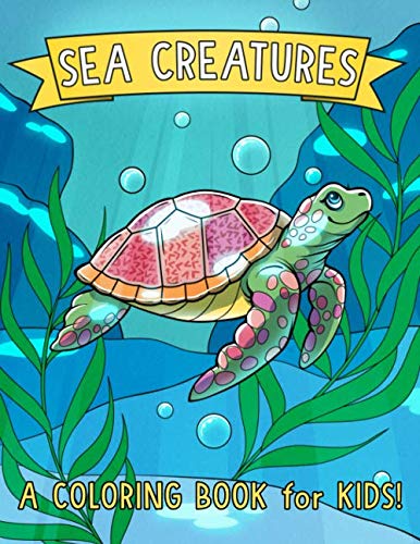 Image:Sea Creatures Coloring Book for Kids