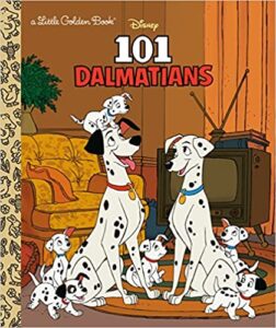 story book for children about dog .101 Dalmatians by Justine Korman (Author), RH Disney (Illustrator)