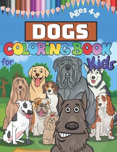 Dogs Coloring Book for Kids by inkHorse Publishing