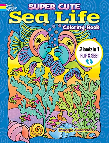 Image: Super Cute Sea Life Coloring Book