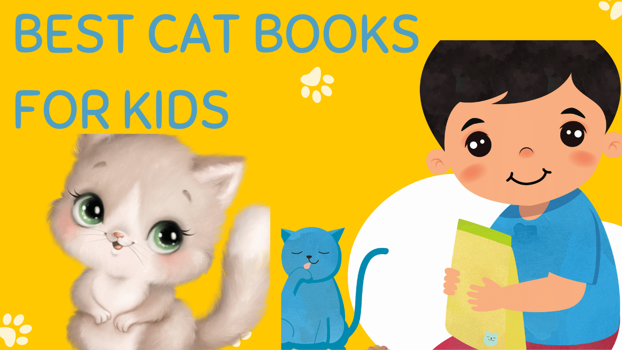 cover photo BEST CAT BOOKS FOR KIDS