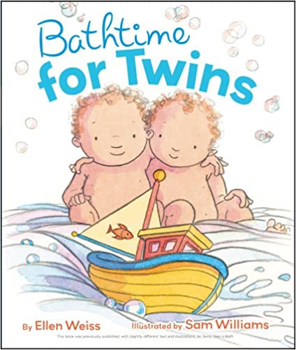 Bathtime for Twins.bath books for twins