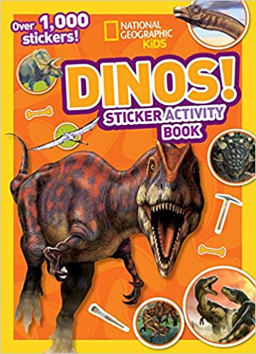 National Geographic Kids Dinos Sticker Activity Book by National Kids (Author)