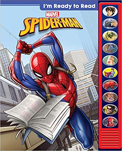 sound books for 4 year olds.Marvel - I'm Ready to Read with Spider-Man by PI Kids (Author)
