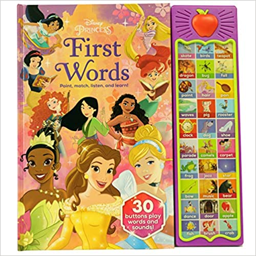 Disney Princess First Words by Editors of Phoenix International Publications (Author, Editor), Disney Storybook Art Team (Illustrator)
