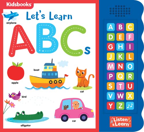 Image of Let's Learn ABCs by Kidsbooks Publishing (Author), Rainstorm Publishing (Author)