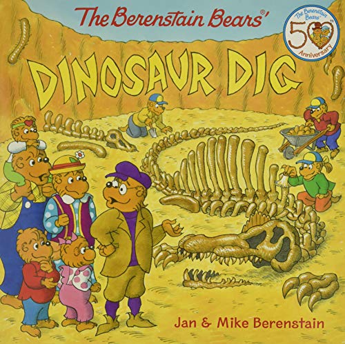 Dinosaur books for 10 Years olds.Image: The Berenstain Bears' Dinosaur Dig by Jan Berenstain (Author, Illustrator), Mike Berenstain (Author, Illustrator)
