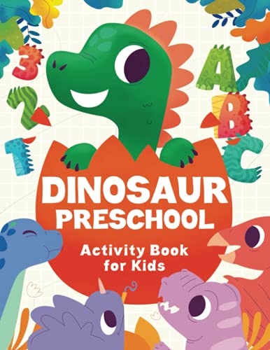 Dinosaur Preschool Activity Book by Jennifer L. Trace (Author), KC Press (Author)