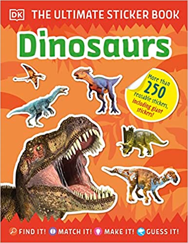 The Ultimate Sticker Book Dinosaurs by DK (Author)