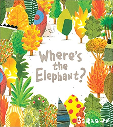 Where's the Elephant? Hidden picture books for 4 years olds