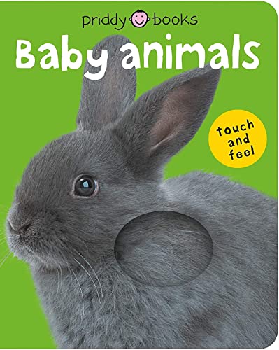  Baby Animals by Roger Priddy (Author)( Most Popular Sensory Board Book for 1 year old)