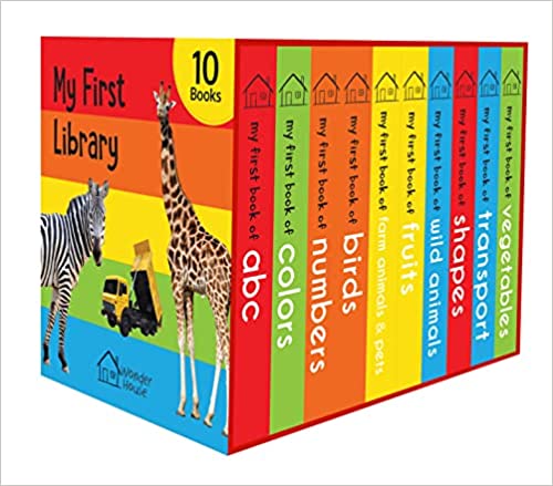 My First Library by Wonder House Books (Author).Board books with rhymes for 1 year olds