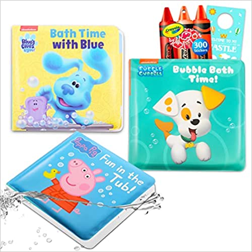 Bubble Guppies Waterproof Bath Books Set by PI Kids (Author, Editor). best Waterproof bath books for babies