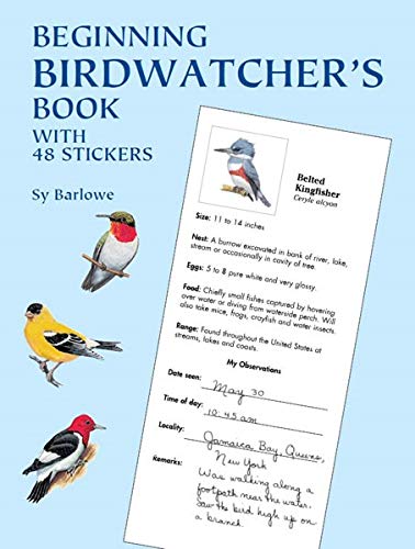  Beginning Birdwatcher's Book by Sy Barlowe (Author)