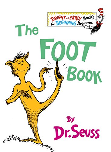The Foot Book Dr. Seuss's Wacky Book of Opposites, Activity books for 3 year olds