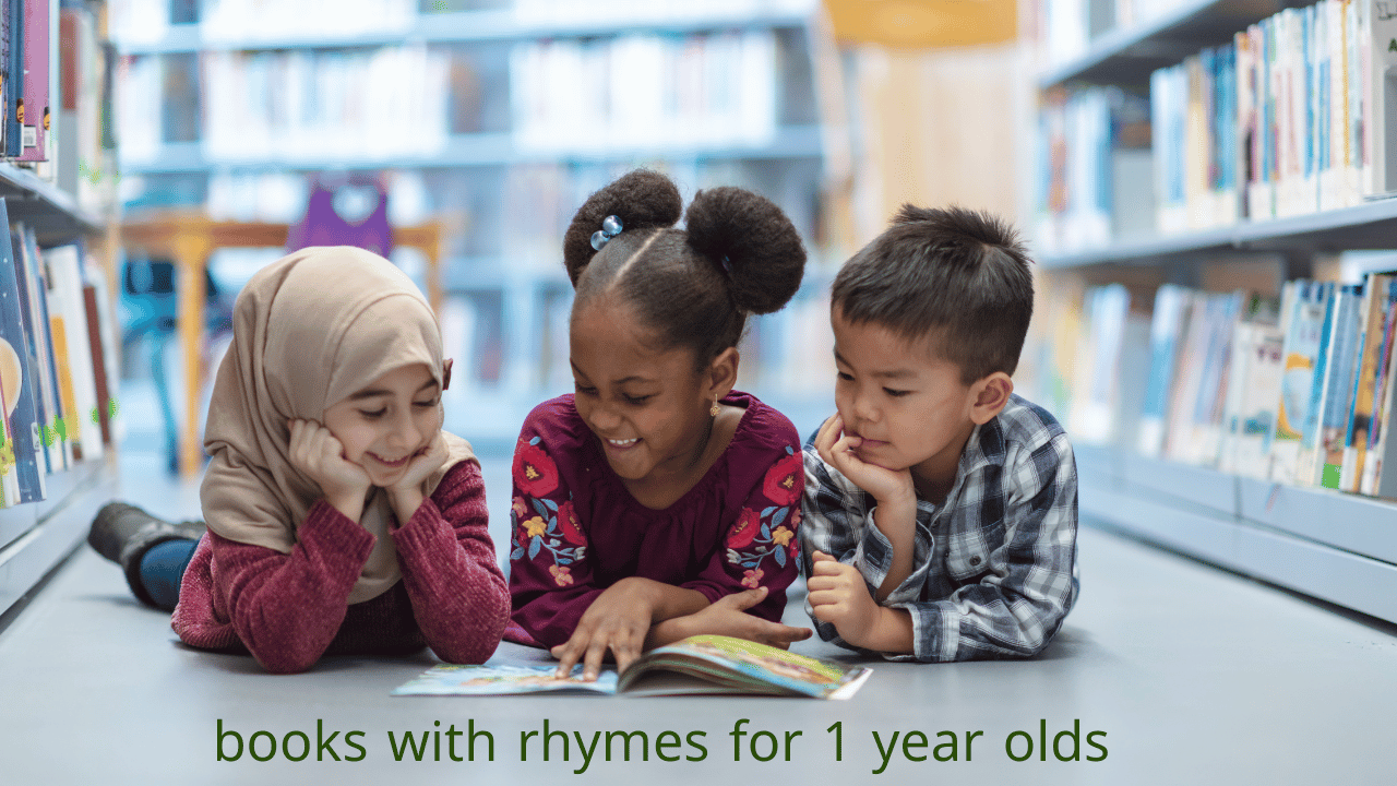 cover photo. books with rhymes for 1 year olds
