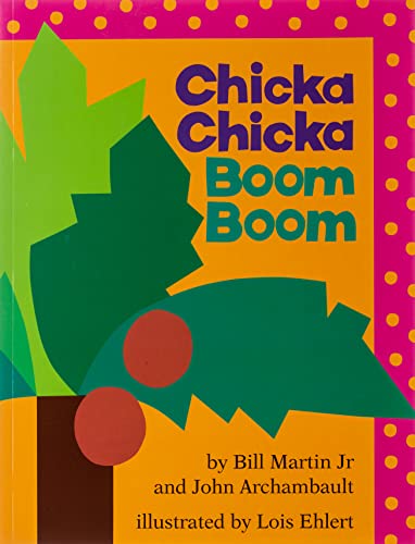Chicka Chicka Boom Boom by Bill Martin Jr. (Author), John Archambault (Author), Lois Ehlert (Illustrator).Early learning books for 1 year olds on alphabet.