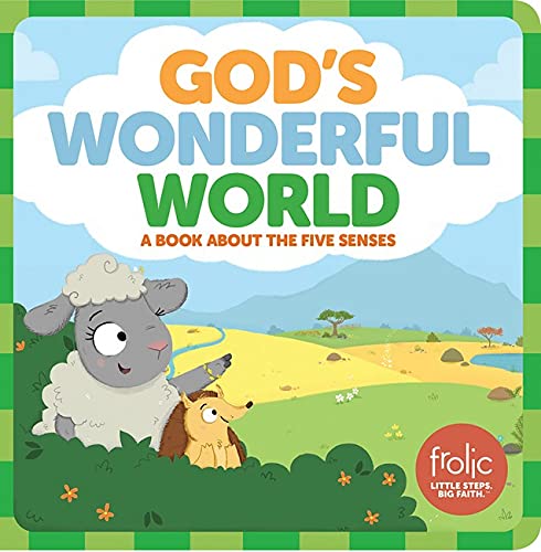  God's Wonderful World by Jennifer Hilton (Author), Kristen McCurry (Author).Children’s books about the five senses for Baby.