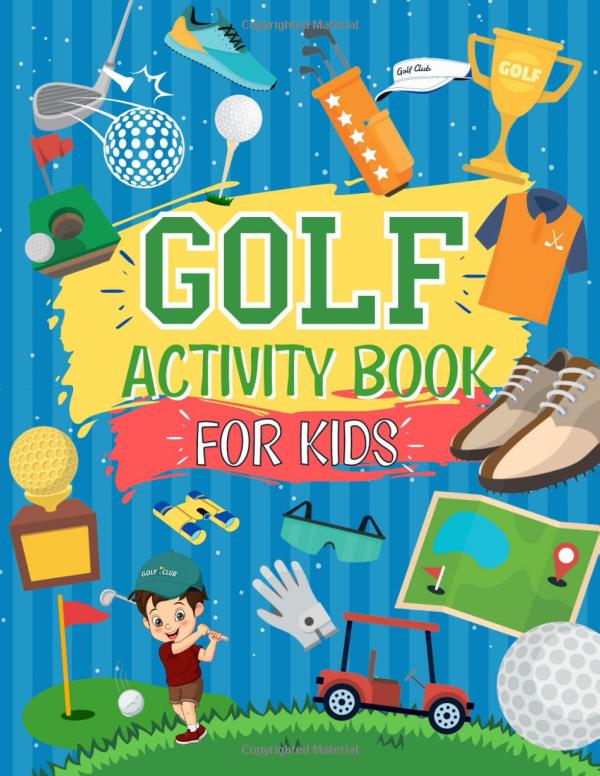  Golf Activity Book For Kids by Activity Bandits (Author)