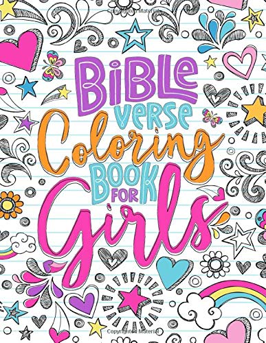Bible Verse Coloring Book for Girls (Top Rated Coloring books for 5 year olds)