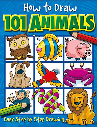 How to Draw 101 Animals by Dan Green (Author), Imagine That (Author)