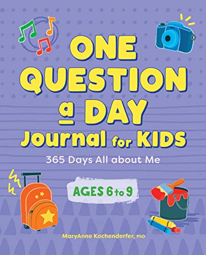 One Question a Day Journal for Kids: 365 Days All about Me  (Journal Book- activity book for 5-year-old boy)
