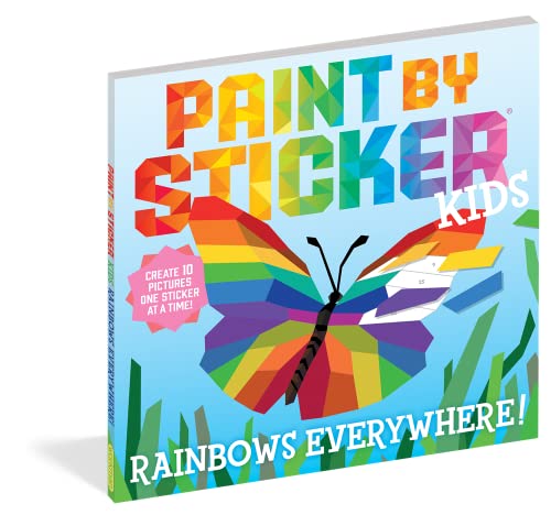 Paint by Sticker Kids (Children's Stickers Books- Picture Books for 5 year olds)