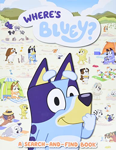  Where's Bluey?( Find and search Picture books for 5 years olds)