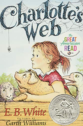 Charlotte's Web by E. B. White (Author), Garth Williams (Illustrator).  best chapter books for 5 year old girls.