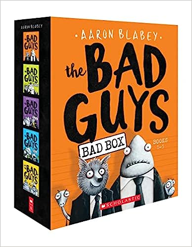 The Bad Guys Box Set by Aaron Blabey (Author, Illustrator).Classic Chapter books for kids