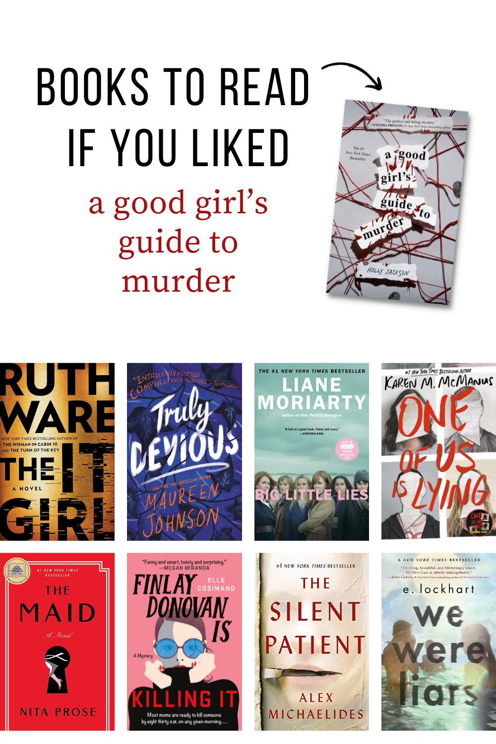 Books Similar to a Good Girls Guide to Murder