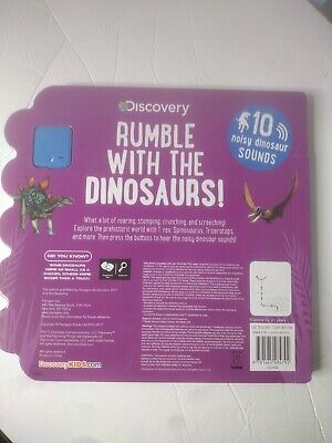 Discovery Kids Dinosaurs Rumble Sound Book